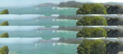 Archiv Foto Webcam Gardasee - Bardolino Punta Cornicello 09:00