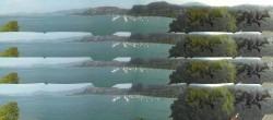 Archiv Foto Webcam Gardasee - Bardolino Punta Cornicello 07:00