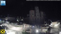 Archiv Foto Webcam Hauptplatz in Mariezell mit Basilika 23:00