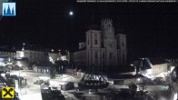 Archiv Foto Webcam Hauptplatz in Mariezell mit Basilika 01:00