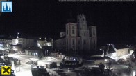 Archiv Foto Webcam Hauptplatz in Mariezell mit Basilika 03:00