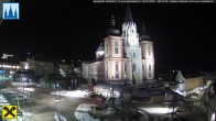 Archiv Foto Webcam Hauptplatz in Mariezell mit Basilika 17:00