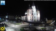 Archiv Foto Webcam Hauptplatz in Mariezell mit Basilika 23:00