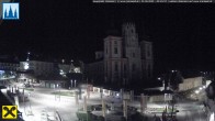 Archiv Foto Webcam Hauptplatz in Mariezell mit Basilika 01:00