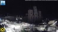 Archiv Foto Webcam Hauptplatz in Mariezell mit Basilika 23:00