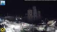 Archiv Foto Webcam Hauptplatz in Mariezell mit Basilika 01:00