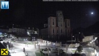 Archiv Foto Webcam Hauptplatz in Mariezell mit Basilika 01:00