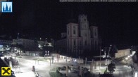 Archiv Foto Webcam Hauptplatz in Mariezell mit Basilika 01:00