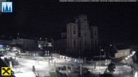 Archiv Foto Webcam Hauptplatz in Mariezell mit Basilika 01:00