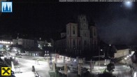 Archiv Foto Webcam Hauptplatz in Mariezell mit Basilika 01:00