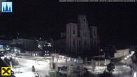 Archiv Foto Webcam Hauptplatz in Mariezell mit Basilika 01:00
