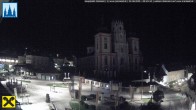 Archiv Foto Webcam Hauptplatz in Mariezell mit Basilika 23:00