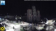 Archiv Foto Webcam Hauptplatz in Mariezell mit Basilika 01:00