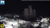 Archiv Foto Webcam Hauptplatz in Mariezell mit Basilika 01:00