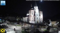 Archiv Foto Webcam Hauptplatz in Mariezell mit Basilika 23:00