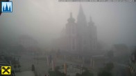 Archiv Foto Webcam Hauptplatz in Mariezell mit Basilika 04:00