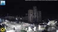 Archiv Foto Webcam Hauptplatz in Mariezell mit Basilika 23:00