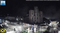 Archiv Foto Webcam Hauptplatz in Mariezell mit Basilika 01:00