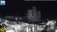 Archiv Foto Webcam Hauptplatz in Mariezell mit Basilika 03:00