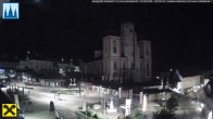 Archiv Foto Webcam Hauptplatz in Mariezell mit Basilika 01:00