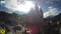 Archiv Foto Webcam Hauptplatz in Mariezell mit Basilika 08:00