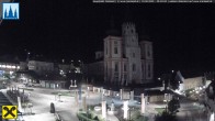 Archiv Foto Webcam Hauptplatz in Mariezell mit Basilika 19:00