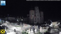 Archiv Foto Webcam Hauptplatz in Mariezell mit Basilika 21:00