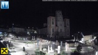 Archiv Foto Webcam Hauptplatz in Mariezell mit Basilika 03:00
