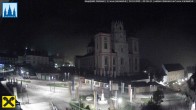 Archiv Foto Webcam Hauptplatz in Mariezell mit Basilika 01:00