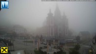 Archiv Foto Webcam Hauptplatz in Mariezell mit Basilika 07:00