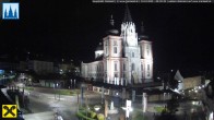 Archiv Foto Webcam Hauptplatz in Mariezell mit Basilika 23:00