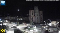 Archiv Foto Webcam Hauptplatz in Mariezell mit Basilika 20:00