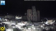 Archiv Foto Webcam Hauptplatz in Mariezell mit Basilika 02:00