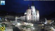 Archiv Foto Webcam Hauptplatz in Mariezell mit Basilika 05:00