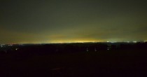 Archived image Webcam Panoramic View Herchenhainer Höhe 23:00