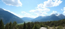 Archiv Foto Webcam Tarrenz - Blick vom Kappakreuz auf Imst 13:00