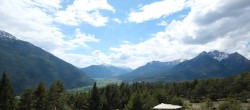 Archiv Foto Webcam Tarrenz - Blick vom Kappakreuz auf Imst 13:00