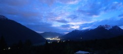 Archiv Foto Webcam Tarrenz - Blick vom Kappakreuz auf Imst 03:00