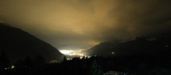 Archiv Foto Webcam Tarrenz - Blick vom Kappakreuz auf Imst 01:00