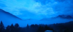 Archiv Foto Webcam Tarrenz - Blick vom Kappakreuz auf Imst 03:00
