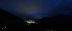 Archiv Foto Webcam Tarrenz - Blick vom Kappakreuz auf Imst 21:00