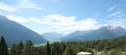 Archiv Foto Webcam Tarrenz - Blick vom Kappakreuz auf Imst 11:00
