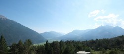 Archiv Foto Webcam Tarrenz - Blick vom Kappakreuz auf Imst 15:00