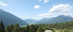 Archiv Foto Webcam Tarrenz - Blick vom Kappakreuz auf Imst 09:00