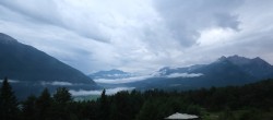 Archiv Foto Webcam Tarrenz - Blick vom Kappakreuz auf Imst 19:00