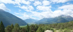 Archiv Foto Webcam Tarrenz - Blick vom Kappakreuz auf Imst 09:00