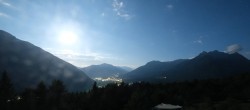 Archiv Foto Webcam Tarrenz - Blick vom Kappakreuz auf Imst 01:00