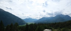 Archiv Foto Webcam Tarrenz - Blick vom Kappakreuz auf Imst 13:00
