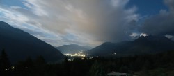 Archiv Foto Webcam Tarrenz - Blick vom Kappakreuz auf Imst 23:00