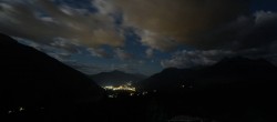 Archiv Foto Webcam Tarrenz - Blick vom Kappakreuz auf Imst 23:00